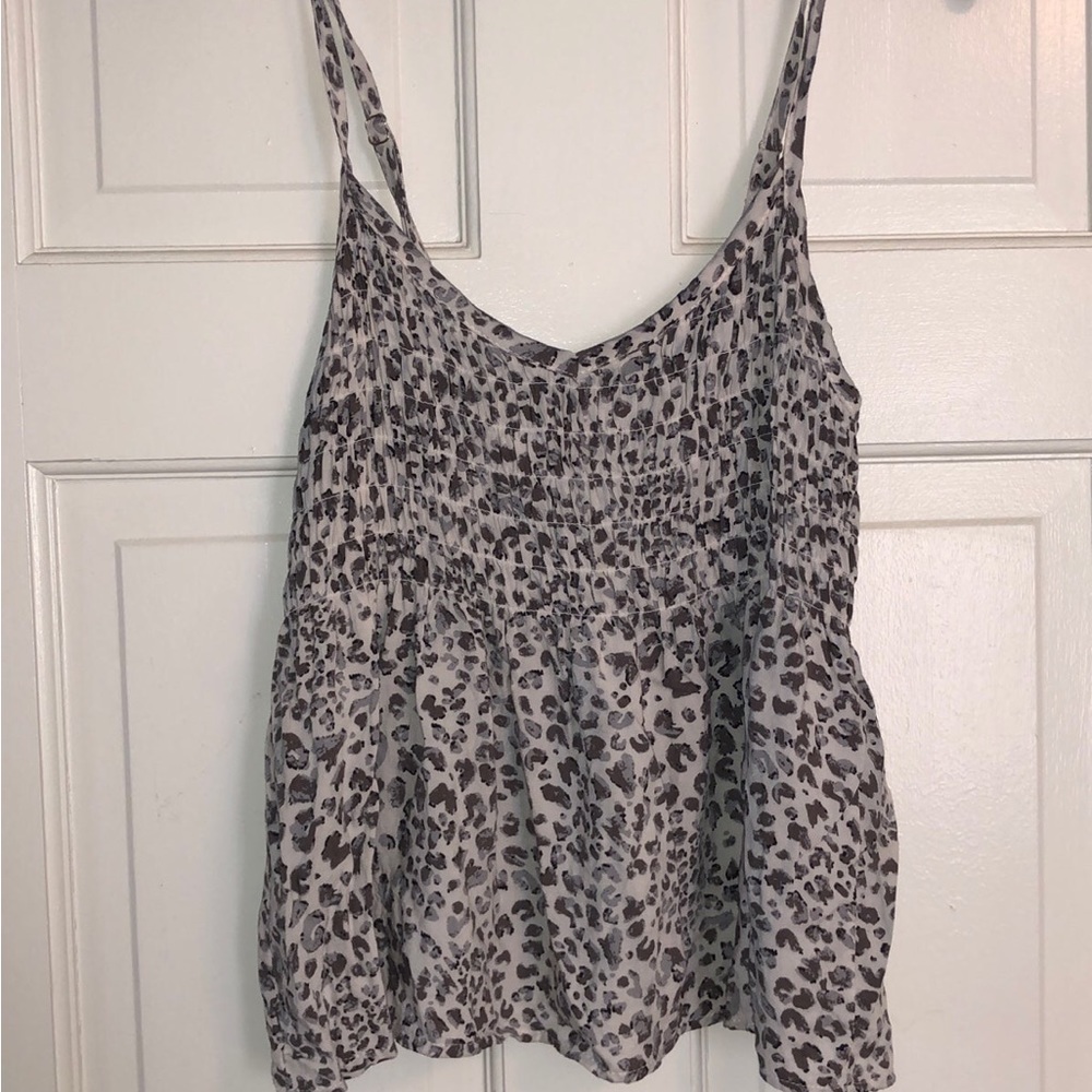 Leopard Print Tank Top